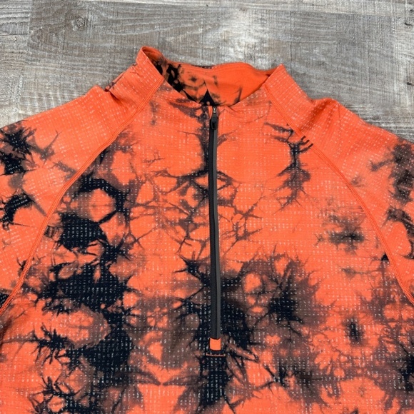 Lululemon Metal Vent Tech Half zip 2.0 Disconnect marble dye autumn M - Picture 4 of 14